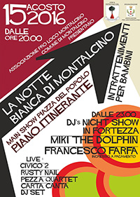 Notte Bianca in Montalcino