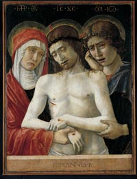 Giovanni Bellini, Cristo morto tra Maria e Giovanni