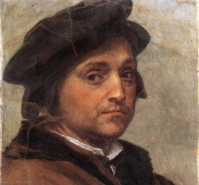 Andrea del Sarto, Self-portrait, oil on wood, 47 x 34 cm, Galleria degli Uffizi, Florence