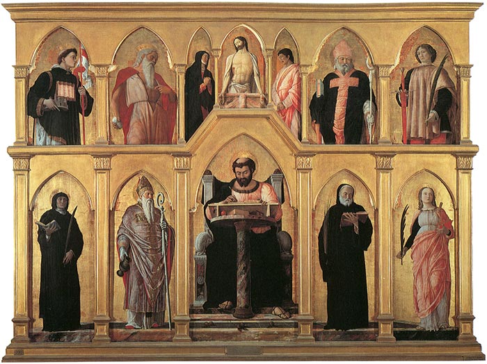 Andrea Mantegna, Saint Luke Polyptych