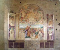 Vincenzo Tamagni, l'Assunzione della Vergine (Badia dei Santi Salvatore e Cirino), Monteriggioni