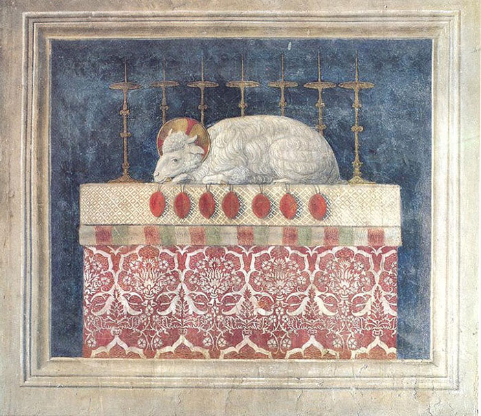 Benozo Gozzoli, Mystic Lamb