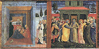  La nascita della Vergine e Sposalizio (Benozzo Gozzoli)