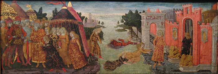 Guidoccio di Giovanni Cozzarelli, The Legend of Cloelia, ca. 1480