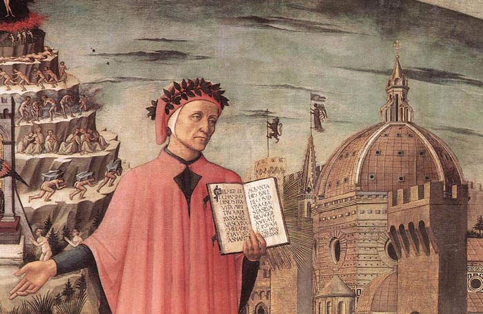 Domenico di Michelino, Dante and the Three Kingdoms, 1465