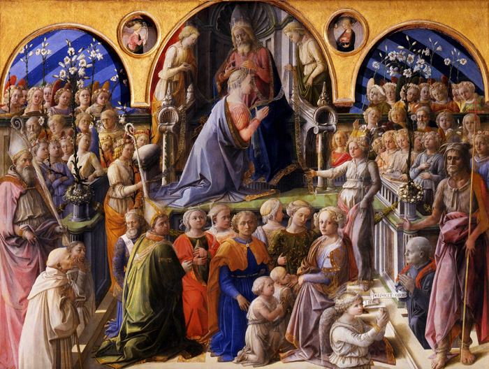 Fève - Homme d'après Filippino Lippi - XVeme siècle (7349)