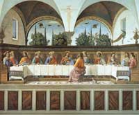 Ghirlandaio, Last Supper, c. 1486, fresco, San Marco, Florence