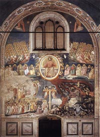 Giotto di Bondone | Giudizio universale, affresco nella Cappella degli Scrovegni a Padova (particolare)