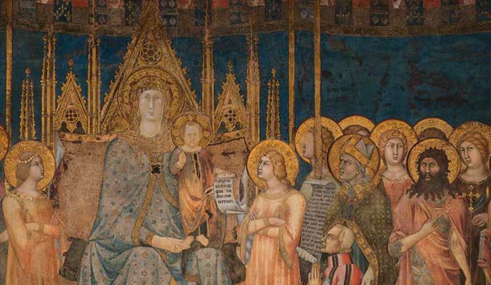 Lippo Memmi, Maestà