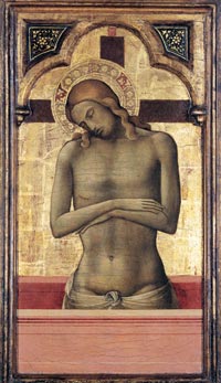 Lorenzo Monaco, Christ as the Man of Sorrows, 1415-17