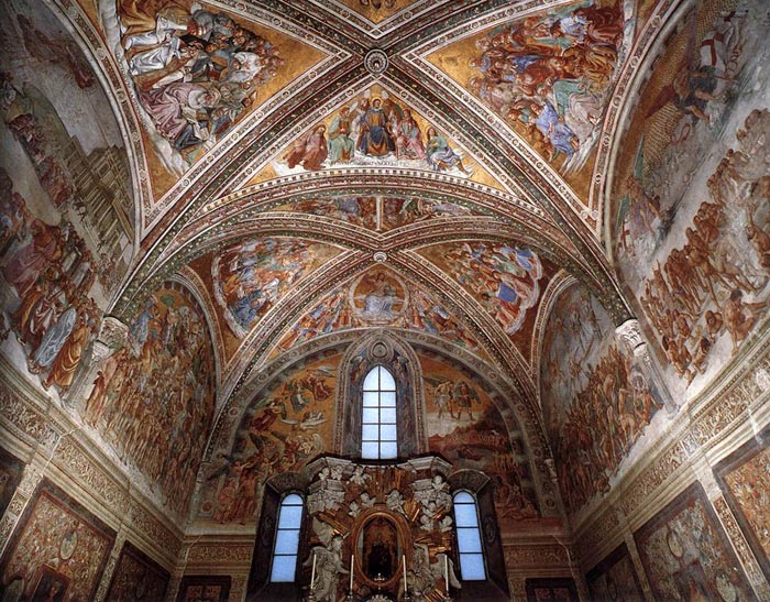 Luca Signorelli Fresco Cycle In The San Brizio Chapel