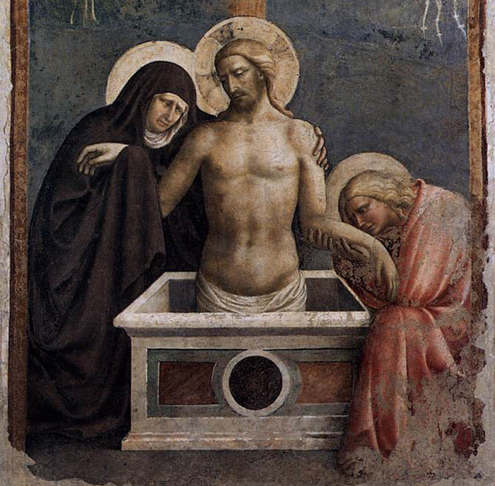 Masolino da Panicale, Cristo in piet 