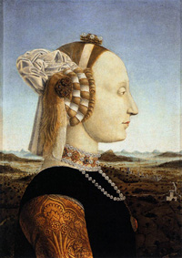 Piero della Francesca, Portraits of Federico da Montefeltro and His Wife Battista Sforza