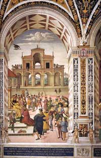 Pinturicchio, The Coronation of Pope Pius III