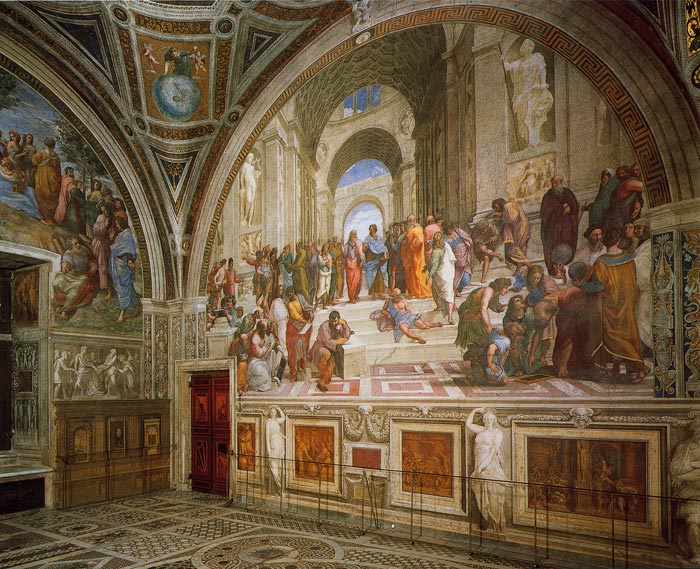 The Raphael Vatican works are among the artist's finest paintings