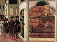 Sassetta, The Blessed Raniero of Borgo San Sepolcro Appearing to a Cardinal in a Dream