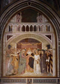 Sposalizio di Maria Vergine, San Leonardo al Lago, Monteriggioni, 1360