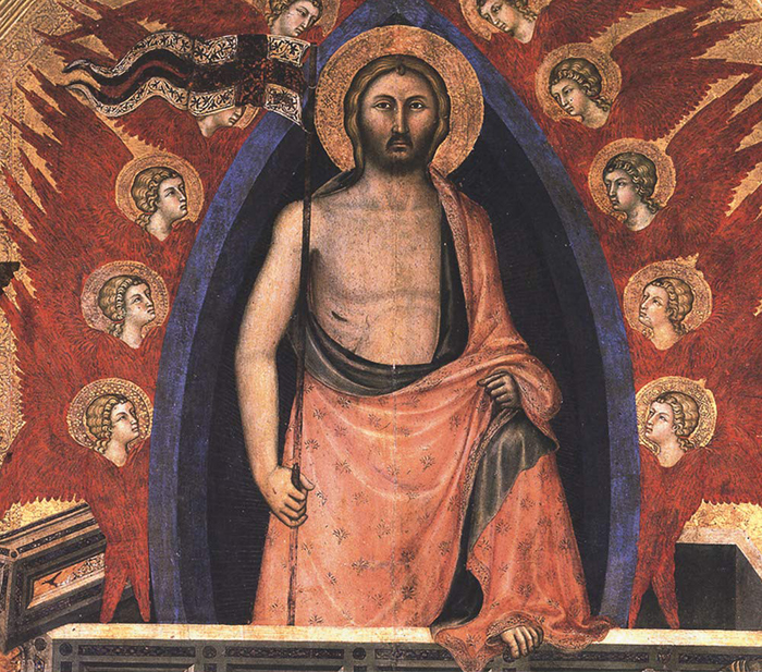 Niccolò di Segna, Resurrezione, 1348 circa, Duomo di Sansepolcro