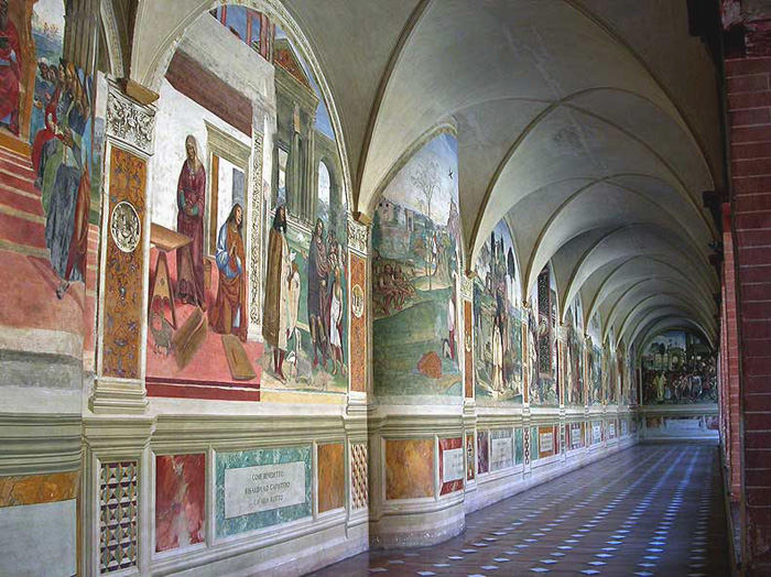 Storie di san Benedetto di Monte Oliveto Maggiore sono un ciclo di affreschi nel Chiostro Grande dell'Abbazia di Monte Oliveto Maggiore