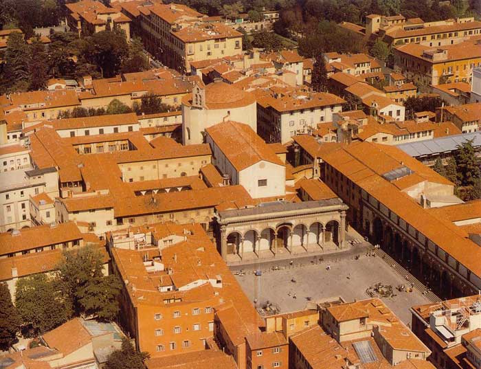 Piazza della Santissima Annunziata in Florence 