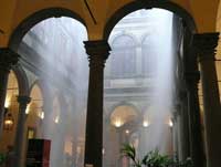 Palazzo Strozzi courtyard