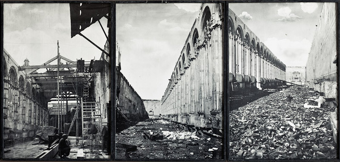 Pisa, Camposanto Monumentale, after 27 July 1944