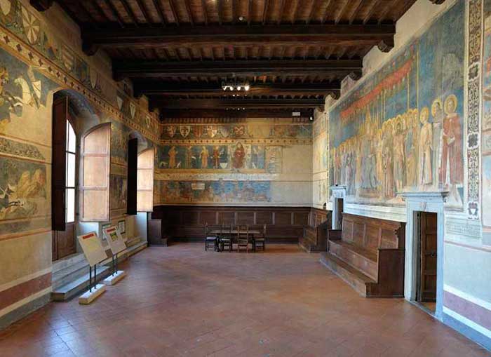 Sala di Dante, Museo Civico, San Gimignano