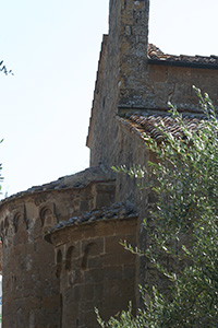 Pieve di Santo Stefano a Cennano, absis

