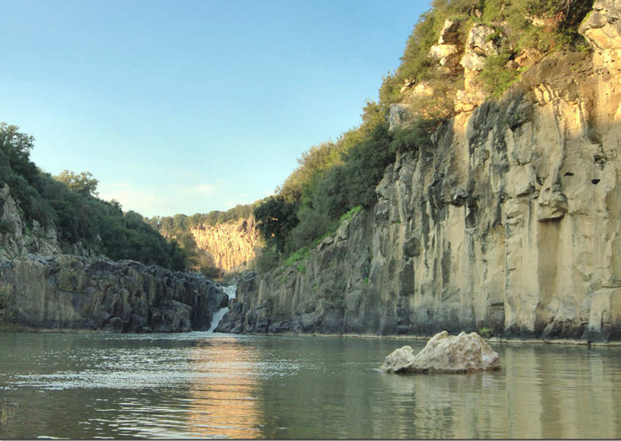 Vulci. Il lago Pellicone