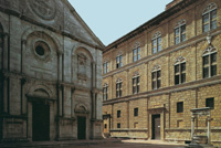 Pienza, Piazza Pio II