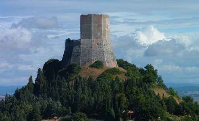 Rocca d'Orcia, Rocca di Tentennano