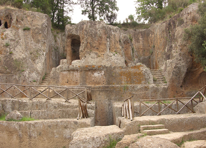 Tomb of Hildebrand, known as Tuscany's most significant Etruscan tomb