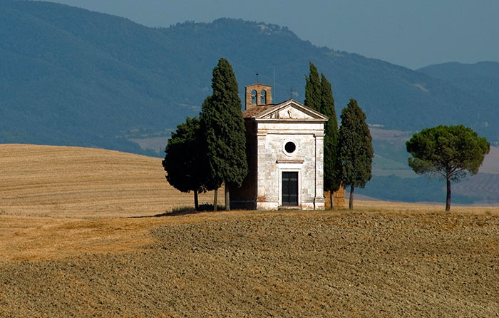 The Vitaleta Chapel - Capella di Vitaleta