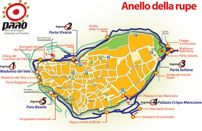 map Orvieto