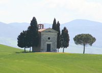 San Quirico d'Orcia, Capella della Madonna di Vitaleta