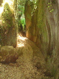 The Via Cava di San Rocco