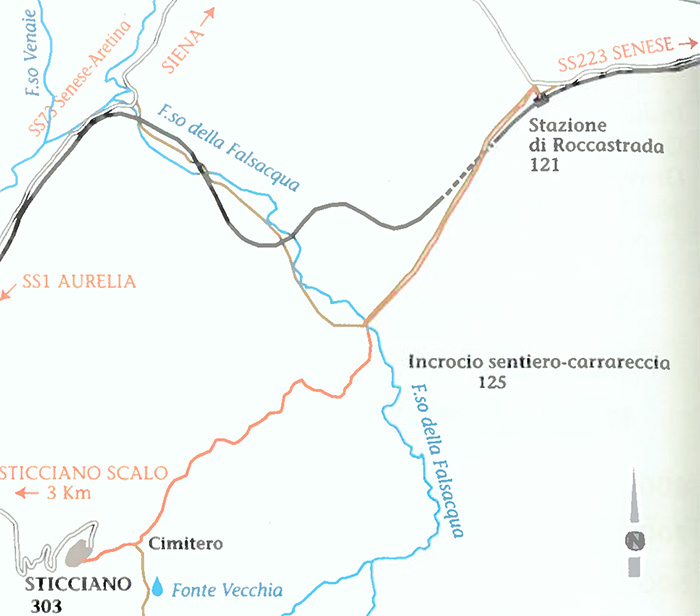 Map 2 Sticciano Roccastrada

