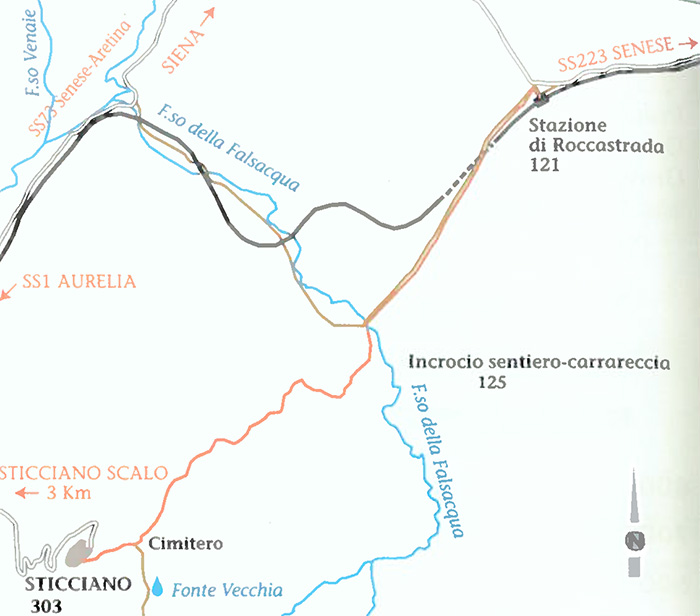 A walk from  Torniella to Belagaio Castle