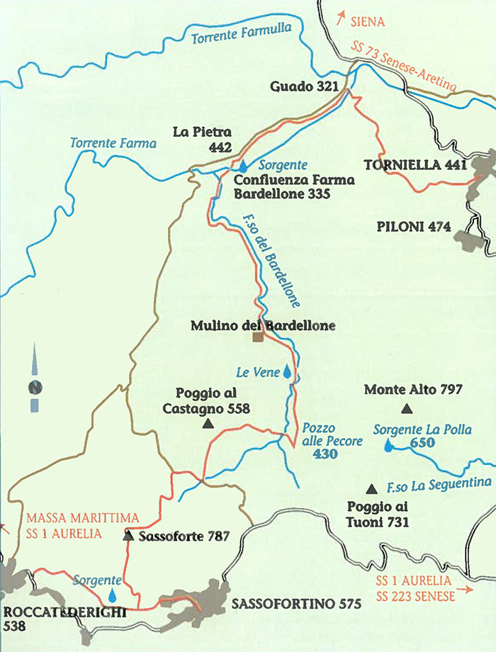 Map Torniella Regoni

