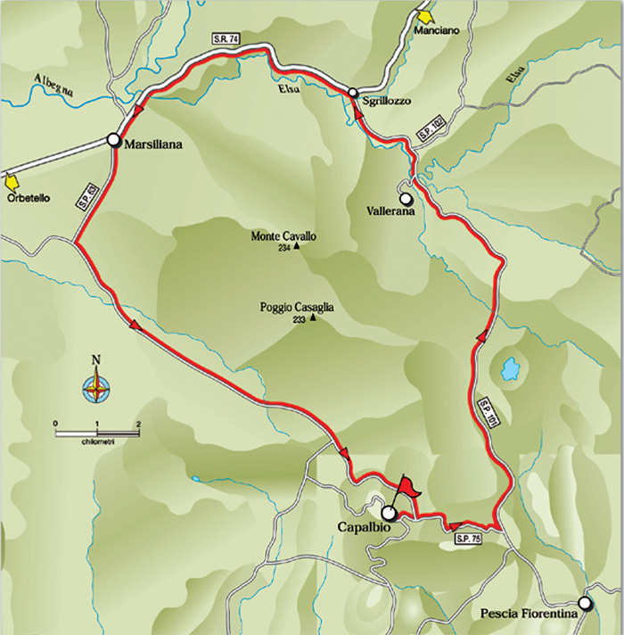 Cicloturismo in Maremma | Le colline di Manciano e Capalbio