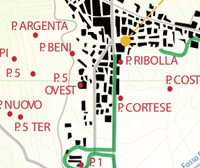 Ribolla, percorso di Miniera